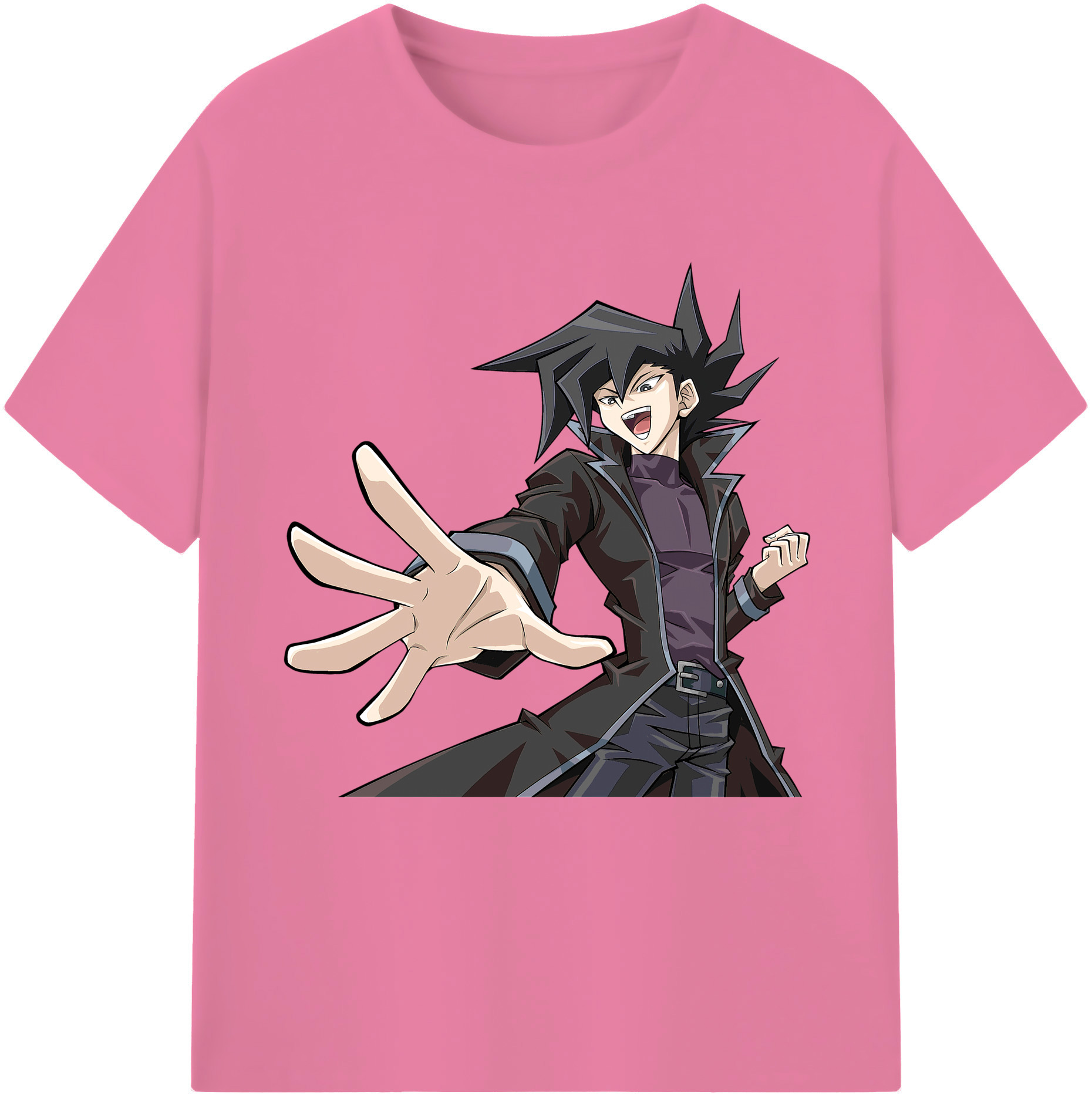 （画像用） 遊☆戯☆王 Yu-Gi-Oh! 綿100％半袖Tシャツ（フロントプリント）
